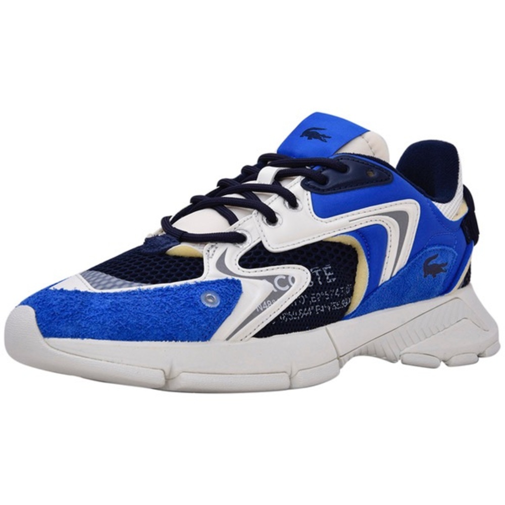 Lacoste L003 Neo 223 1 SMA Men's Sneakers Lace-Up Shoes Blue/Navy, Size: 12.5 US